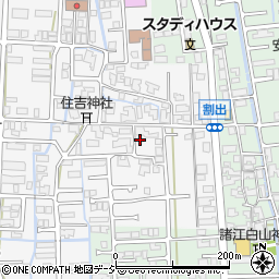 石川県金沢市割出町44周辺の地図