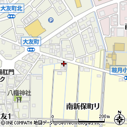 石川県金沢市南新保町リ117周辺の地図