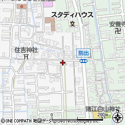 石川県金沢市割出町24周辺の地図