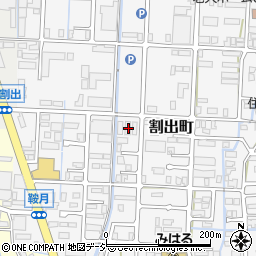 石川県金沢市割出町521周辺の地図