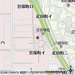 石川県金沢市宮保町イ29周辺の地図