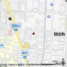 石川県金沢市割出町619周辺の地図
