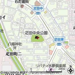 疋田中央公園周辺の地図
