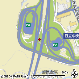 日立中央ＰＡ周辺の地図