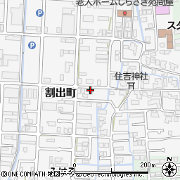 石川県金沢市割出町352-5周辺の地図