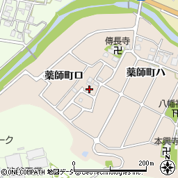 石川県金沢市薬師町ロ128周辺の地図
