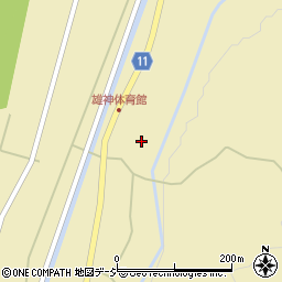 富山県砺波市庄川町庄3507周辺の地図