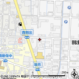 石川県金沢市割出町646周辺の地図