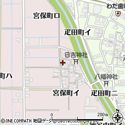 石川県金沢市宮保町イ28-3周辺の地図
