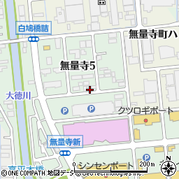 石川県金沢市無量寺5丁目42周辺の地図