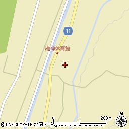 富山県砺波市庄川町庄3607周辺の地図