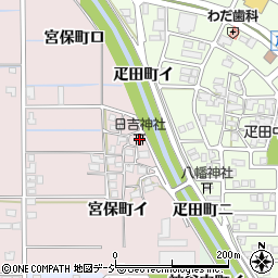 石川県金沢市宮保町イ31周辺の地図