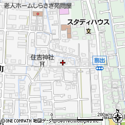 石川県金沢市割出町112周辺の地図