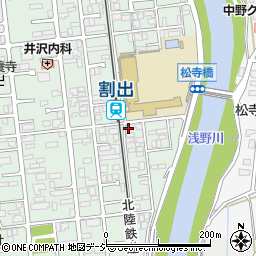 石川県金沢市諸江町下丁395-1周辺の地図
