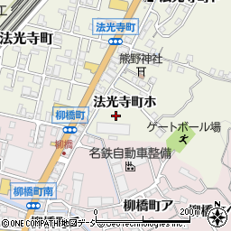 石川県金沢市法光寺町ホ周辺の地図