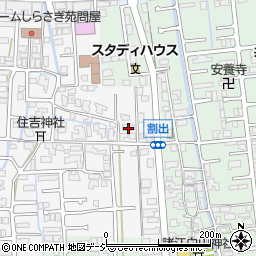 石川県金沢市割出町21周辺の地図