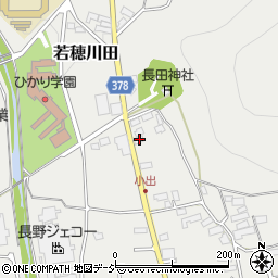 長野県長野市若穂川田573周辺の地図