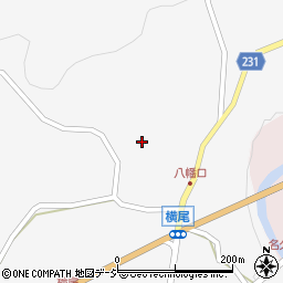 群馬県吾妻郡中之条町横尾992周辺の地図