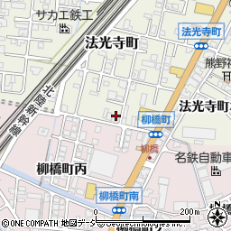 石川県金沢市法光寺町204周辺の地図