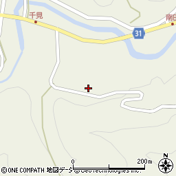 長野県大町市美麻千見29743周辺の地図