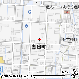 石川県金沢市割出町420-1周辺の地図