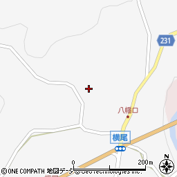 群馬県吾妻郡中之条町横尾753周辺の地図