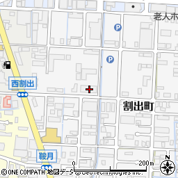 石川県金沢市割出町556周辺の地図