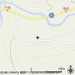 長野県大町市美麻千見29742周辺の地図