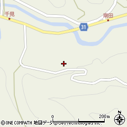 長野県大町市美麻千見29756-1周辺の地図