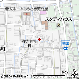 石川県金沢市割出町122周辺の地図