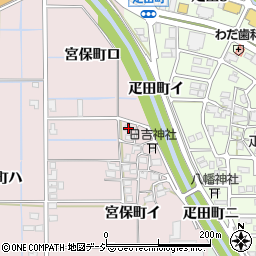 石川県金沢市宮保町イ39周辺の地図