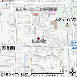 石川県金沢市割出町106周辺の地図