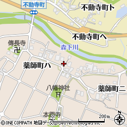 石川県金沢市薬師町ハ96周辺の地図