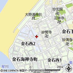 石川県金沢市金石今町2-16周辺の地図