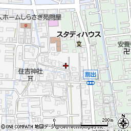 石川県金沢市割出町132周辺の地図