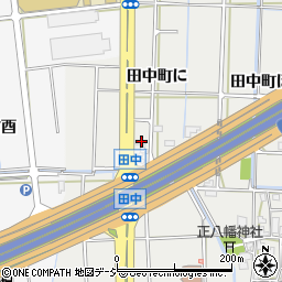 石川県金沢市田中町に41周辺の地図