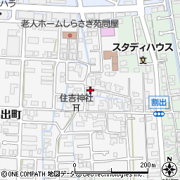 石川県金沢市割出町123周辺の地図