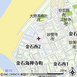 石川県金沢市金石今町周辺の地図