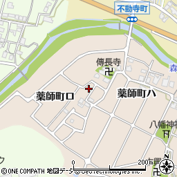 石川県金沢市薬師町ハ1-29周辺の地図