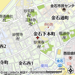 石川県金沢市金石下本町3-18周辺の地図