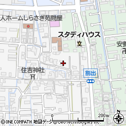 石川県金沢市割出町129周辺の地図