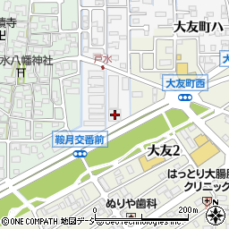 石川県金沢市御供田町イ102周辺の地図