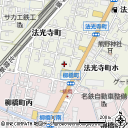 石川県金沢市法光寺町181周辺の地図