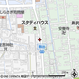 石川県金沢市割出町14-1周辺の地図