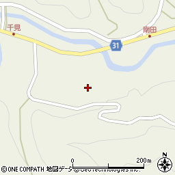 長野県大町市美麻千見29742-13周辺の地図