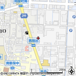北陸鉄道株式会社　乗合バス金沢営業所周辺の地図