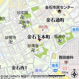 金沢信用金庫金石支店周辺の地図