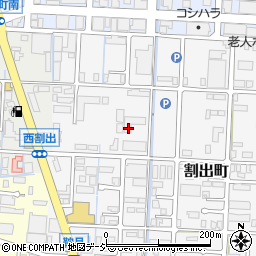 石川県金沢市割出町559周辺の地図