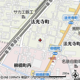 石川県金沢市法光寺町186周辺の地図
