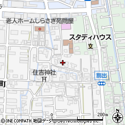 石川県金沢市割出町127周辺の地図